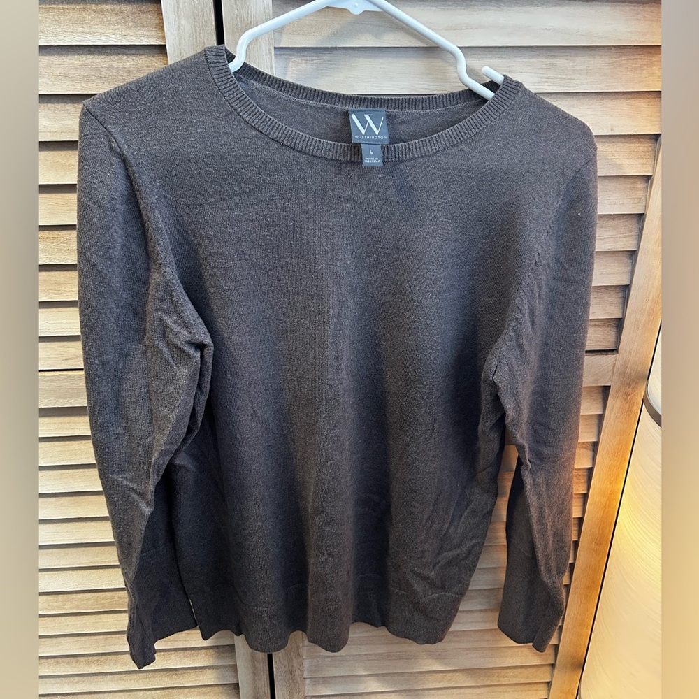 Worthington Dark Gray Sweater